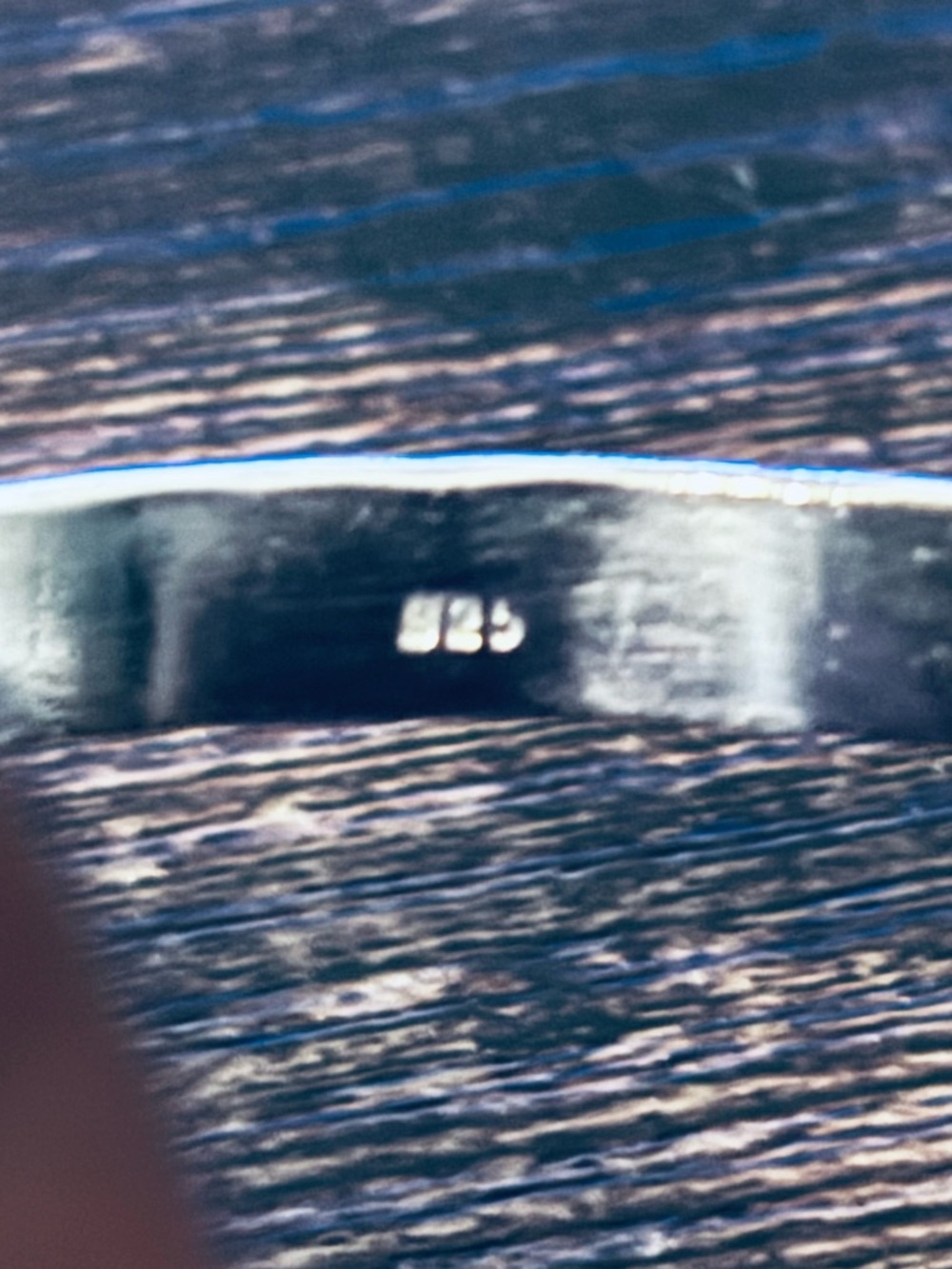 925 Sterling Silver Heart-Accent Bangle Bracelet - Picture 3 of 5